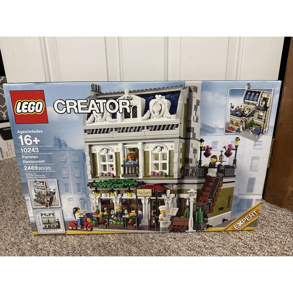 Lego‎ Creator 10243 Parisian Restaurant (New) 2469 Pcs  NEW/SEALED  RETIRED SET - Picture 1 of 8